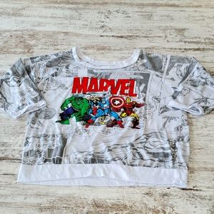 Juniors Marvel shirt size large